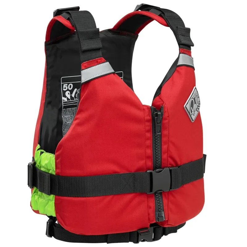 2025 Palm Equipment Heavy Duty Centre Zip Buoyancy Aid Red-1